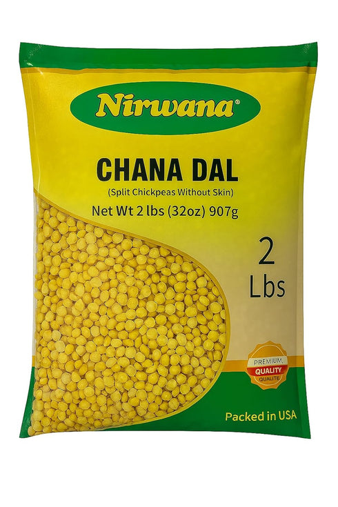 Split Chickpeas (Chana Dal) Premium Quality for Cooking, Soups, Stews & Salads