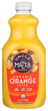 Uncle Matt's Organic Orange Juice Pulp Free, 52 Fl Oz Bottle