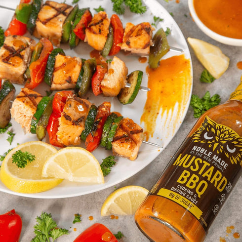 13 Oz Noble Made, Mustard barbecue Sauce, Fl