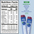 Pack 24 Sweet Nothings, Blueberry, USDA Organic Kids' Squeezable Super Fruit Smoothie Freezie Pops, Value