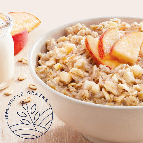 1.05oz, 44 Counts (Pack 1) Quaker Instant Oatmeal, Peaches & Cream