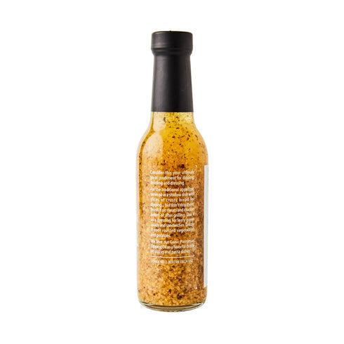 8 oz (3 Pack) DeLallo Garlic Parmesan Dipping Oil, Extra Virgin Olive Oil Infused, Ready-to-Use Condiment, Gluten Free