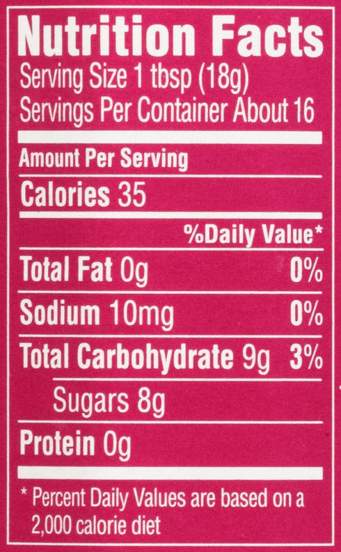 Polaner 10 All Fruit Spreadable Fruit, Red Raspberry, Ounce