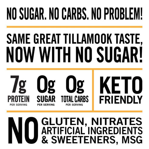 Tillamook Country Smoker Pack 4) 10 Keto Friendly Zero Sugar Beef Jerky (Original, of and Smoked Sausages (Original