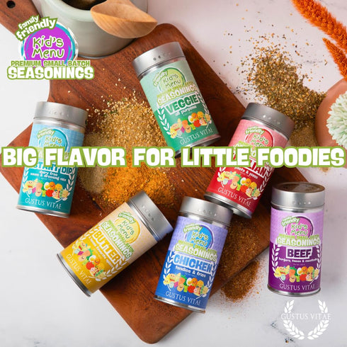 311 Kids Menu: Beef - Burgers, Tacos & Meatballs Seasoning | Hand Made Seasoning | All Natural Spice Blend | No MSG |