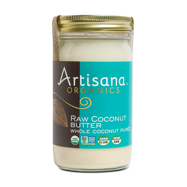 Artisana Organics Raw Coconut Butter, 14 oz | USDA Organic, Non-GMO, Gluten-Free