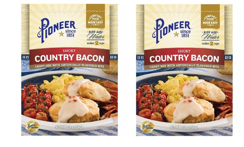 C.H. Guenther & Son Pioneer Gravy & Seasoning Mixes - 2 packages (Country Bacon 2oz)