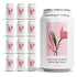Something & Nothing Hibiscus & Rose Flavoured Sparkling Water | Lightly Carbonated,
