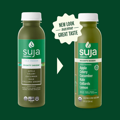 12 6 Suja Essentials Mighty Juice, Ounce - per case.
