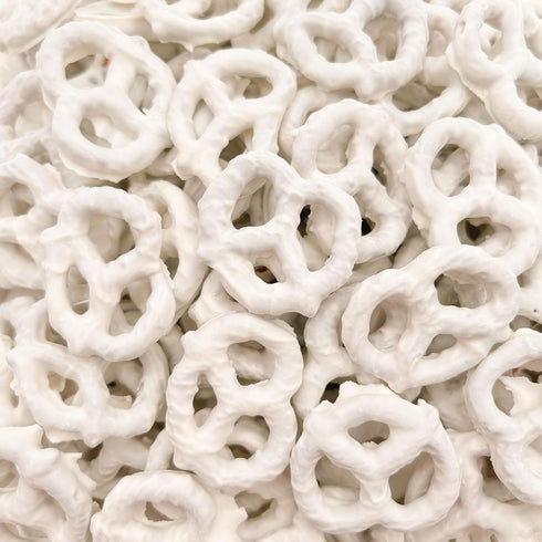 Triplenet Pricing 2.5 lb Yogurt Coated Mini Pretzels, Sweet Crunchy Snack, Bag