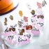 96 Pieces Farm Animal Cupcake Toppers, Chicken Duck Goose Cow Pig Tractor Horse Picks for Baby Shower Birthday Party.