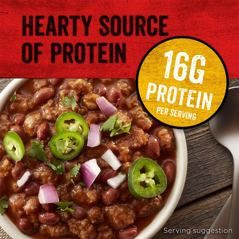 15 (Pack 6) Hormel Chili Hot with Beans, Ounce