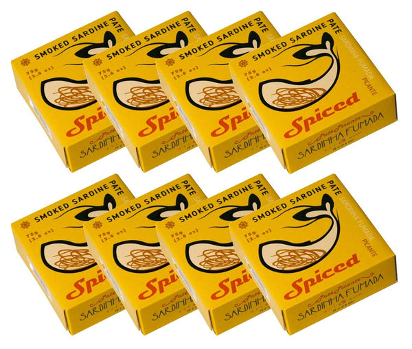 Ati Manel Portuguese Smoked Spiced Sardine Pate | B Vitamins, Omega-3 | Tinned Seafood