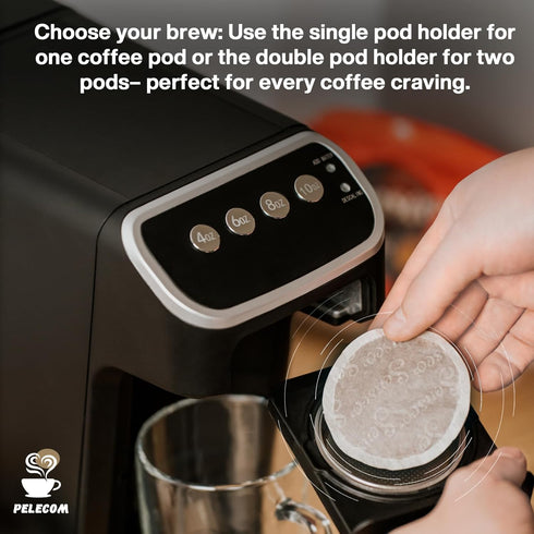 48 Count (2 Packs) Senseo Strong Roast Coffee Pods Full-Bodied Dark Roast Flavor Single-Serve Coffee Pads Compatible