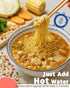 11 12.35 oz Dried Ramen Toppings Mix Seafood & Veggies - Real Squid, Shrimp, Fish Cake & Goji Berry, Low Fat, No Added