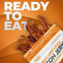 Pack 5 24g (5 Bacon Jerky Variety | Flavors & Up to Protein Per Bag | Fully Cooked, Tender, Easy to Chew, USA Made