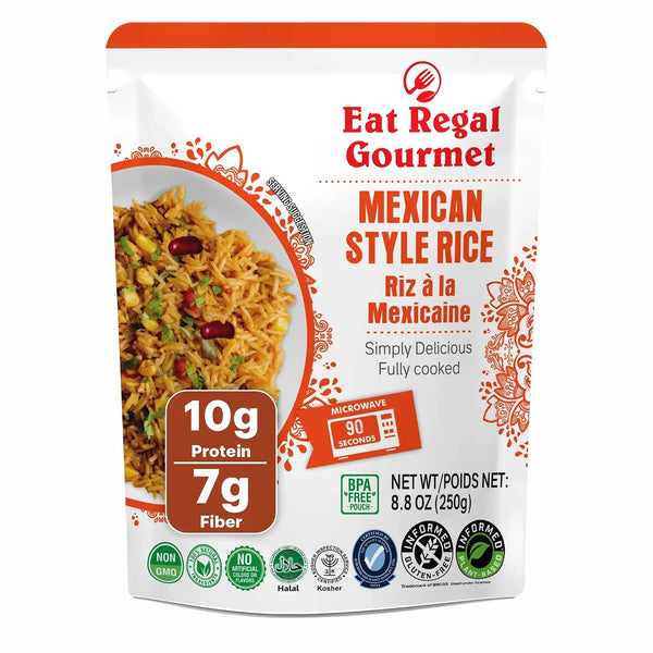 Eat Regal Ready to Eat Mexican Style Rice, 10g Protein & 7g
