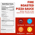 (15 oz. 12 pack) Dei Fratelli Fire Roasted Pizza Sauce Cans, - Vine-Ripened - No Water Added Non-GMO, Gluten-Free