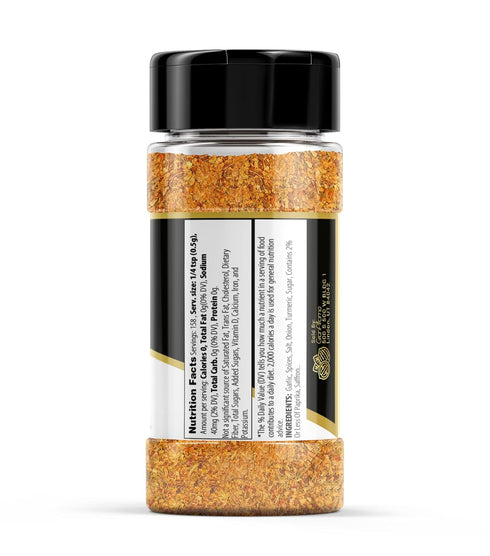 GranAroma Paella Seasoning, 2.8 oz, Authentic Spice Blend, Contains Saffron, Spanish Cuisine