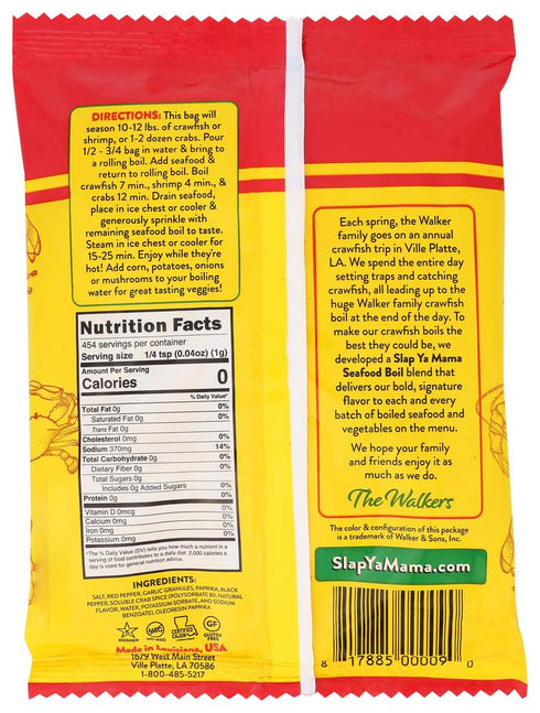 Slap Ya Mama Seafood Boil Mix - Flavorful Blend