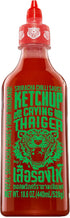 Crying Thaiger Sriracha Ketchup Chili Sauce in Squeeze Bottle 18.6 Ounce, Vegan, Gluten Free,