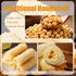 8.46oz MQZHUK Bean curd skin fried tofu puffs tofu skin fried soybean curd original soybean firm