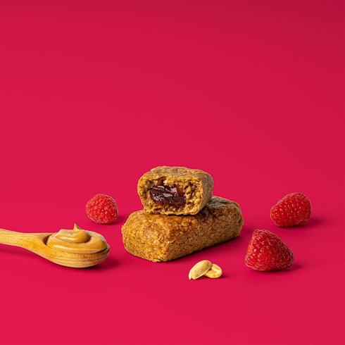 12 Pack 2.5 oz Bobo's Oat Stuff'd Bars (Peanut Butter & Jelly, of Bars) Gluten Free Whole Grain Rolled Oat Bars - Great