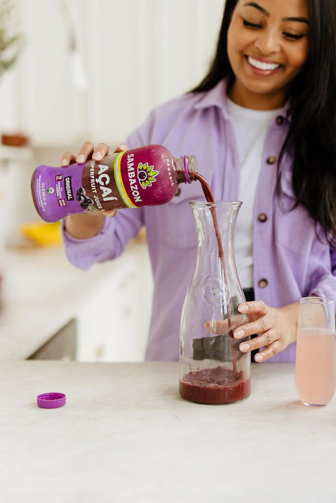 32 Oz Sambazon Organic Aa Original Juice, Fl
