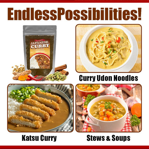 Store 12-Spice 100% 5.3oz (150g) Authentic Japanese Curry Roux Powder Medium Hot, Blend Sauce Mix, Plant-Based & Vegan