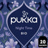 20g 20 Count Pukka Herbal Teas Night Time Organic Oat Flower Lavender and Lime Flower Tea