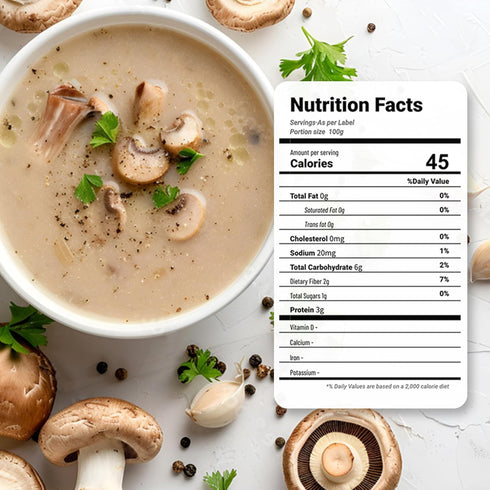 9oz Shiitake Mushroom Powder, Umami Seasoning - Made of natural dried shiitake mushrooms for Risotto, Soups, Meat rubs