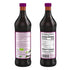 23.7 Oz 100% Aronia Original Organic Aronia Berry Juice Fl - Pure Chokeberry Juice, Not from Concentrate, Amber Glass