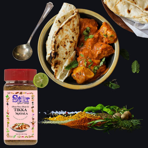 STAR SPICE SHOP - Tikka Masala Indian All Natural | Vegan | No Colors | Gluten Friendly | NON-GMO | Indian Origin