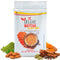 T DELUXE Premium Matcha Golden Milk Powder with Turmeric, Ginger, Almond &
