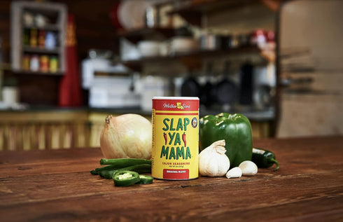 Slap Ya Mama Louisiana Style Variety Pack, Cajun Original Blend Spice Mix 8 Ounce Can and Jalapeno Hot Sauce