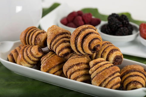 14 oz. Green's Bakery Cinnamon Rugelach Kosher Pastry