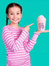 6-Pack 1.5 oz Fun Sweets Cotton Candy - Pink CottonCandy in Tubs - Individual Cotton Candy Tubs