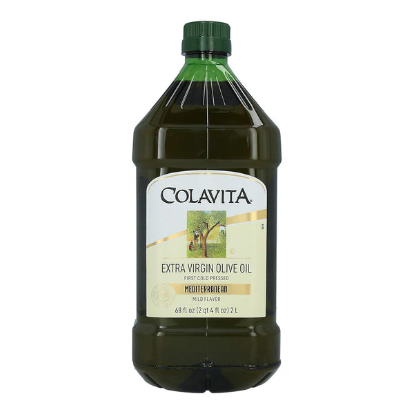 Mediterranean Extra Virgin Olive Oil, 68 Oz Plastic Jug - Cold Pressed