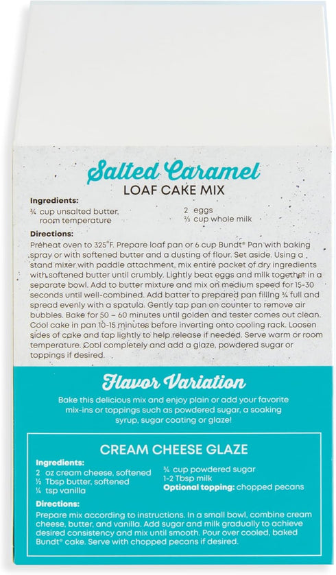 Nordic Ware Salted Caramel Loaf Cake Mix