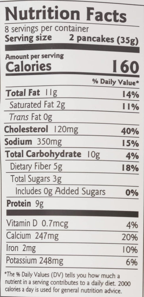 10 (Pack 2) Birch Benders Griddle Cakes, Pancake Waffle Mix Keto, Ounce