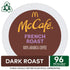 96 Count (4 Packs 24) McCafe French Roast, Single Serve Coffee Keurig K-Cup Pods, Dark Roast