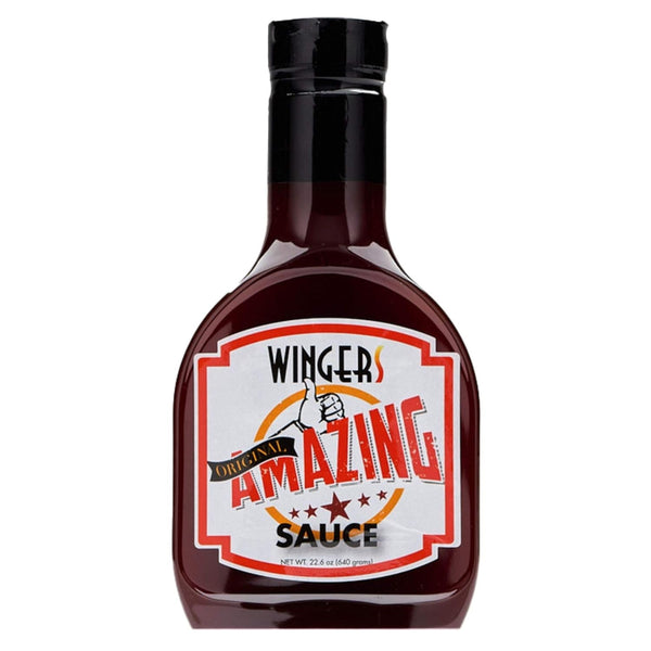 WINGERS Amazing Sauce (Original, 22.6 oz), Sweet & Spicy Wing Sauce, Mild