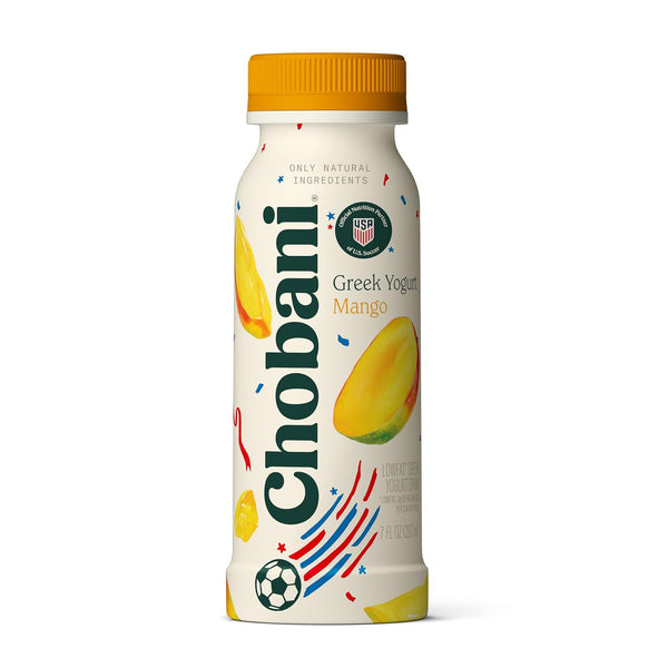Chobani Mango Low-Fat Greek Yogurt Drink 7 Fl oz