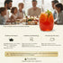Pureleafia Set 12 15g 5g 2L Herbal Fruit Tea Gift - Artisan Flavors, Loose Leaf Pouches, Hot & Cold Brew, Sugar-Free