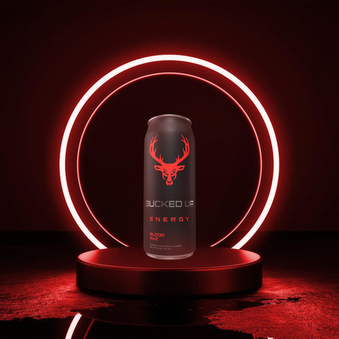 300mg (12 Bucked Up Energy Drink (Blood Raz) CT)