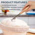 Cultures for Health San Francisco Sourdough Starter, Bread Lame, & Starter Jar Kit Bundle | Essential Baking Supplies