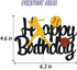 Softball Cake Topper, Baseball Cake Topper for Girl Boy Birthday Party, Girl's Softball Pitcher Cake Decor