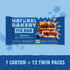 packs- 12 count Nature's Bakery Whole Wheat Fig Bars, Blueberry, Real Fruit, Vegan, Non-GMO, Snack bar, Twin