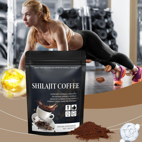 FFEEJ 2 Packs Instant Coffee Powder, Rich & Smooth Low Calorie For Daily Drink, Quick Dissolve, Easy Mix With Hot Water