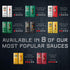 Packets 200 Count (.42 Oz Packets Packets 8 Melindas Black Truffle Hot Sauce - Each) - Hot Sauce Single Serve